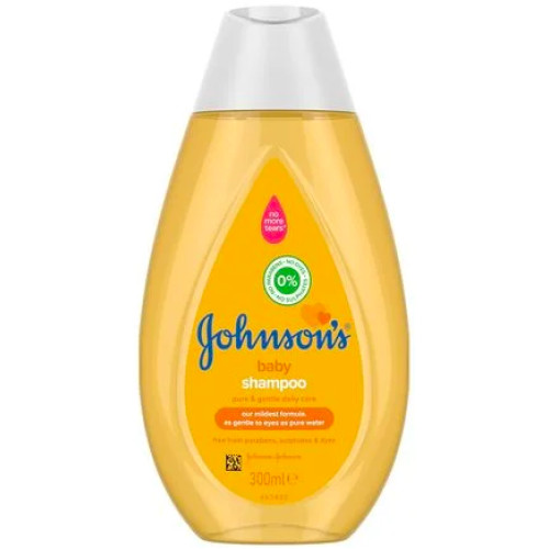 Дитячий шампунь для волосся Johnson's baby Дбайливий щоденний догляд, 300 мл